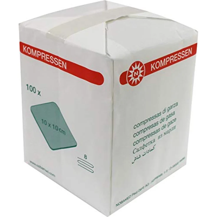 Nobamed Paul Danz Sofort-Kälte 10x10 cm unsteril 8fach 100 St. – Bild 5