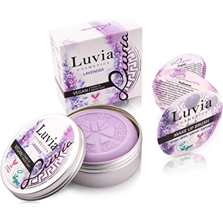 Luvia Reinigung Luvia Reinigung Brush Soap - Lavender Pinsel 100.0 g – Bild 1
