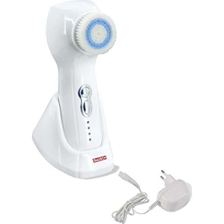 PETER BAUSCH Elektrische Gesichtsreinigungsbürste Easy Sonic - Cleaning & Massage NEU!!!, 0344 - Handstück mit Stufenschalter, sensitive Gesichtsreinigungsbürste, Körperbürste, Ladestation – Bild 3