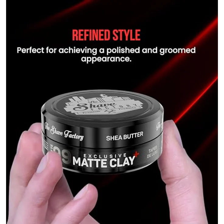 The Shave Factory Premium Pomade 44 Comb-Over Power, 150ml – Haarpomade mit starkem Halt, mittlerem Glanz, wasserbasiert und leicht auswaschbar – Bild 5