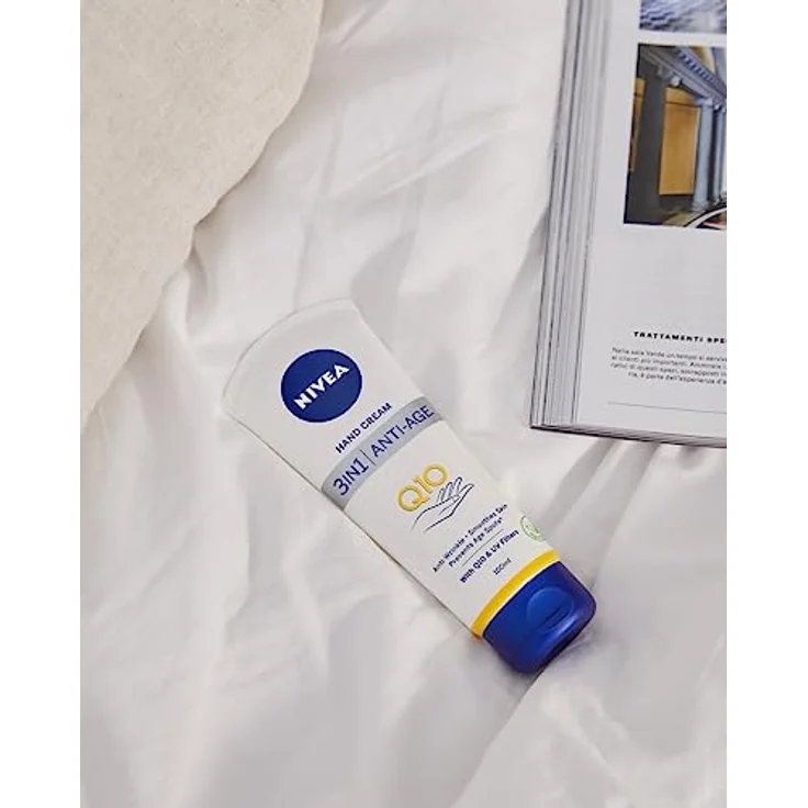 NIVEA Q10 Anti-Age Care Handcreme, 100 ml, feuchtigkeitsspendend, regeneriert die Haut, für Damen – Bild 7