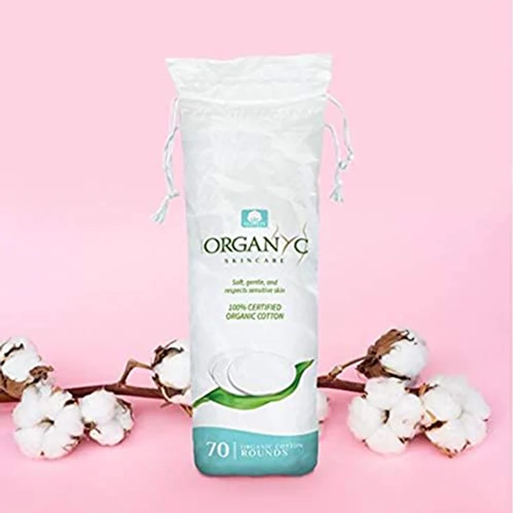 Organyc Wattepads 70 Stück, für Damen und Herren  – Bild 3