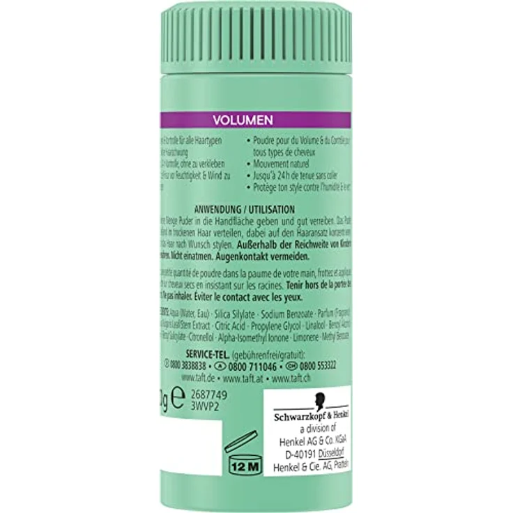 taft Volumen Haarpuder 10 g – Bild 7