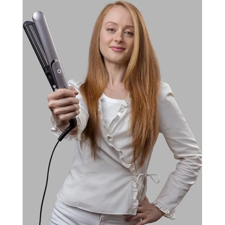 Remington S9880 PROluxe You Glätteisen, bis 230 °C, Memory-Funktion, digitale Temperatureinstellung, LCD Display, StyleAdapt-Technologie, silber – Bild 5
