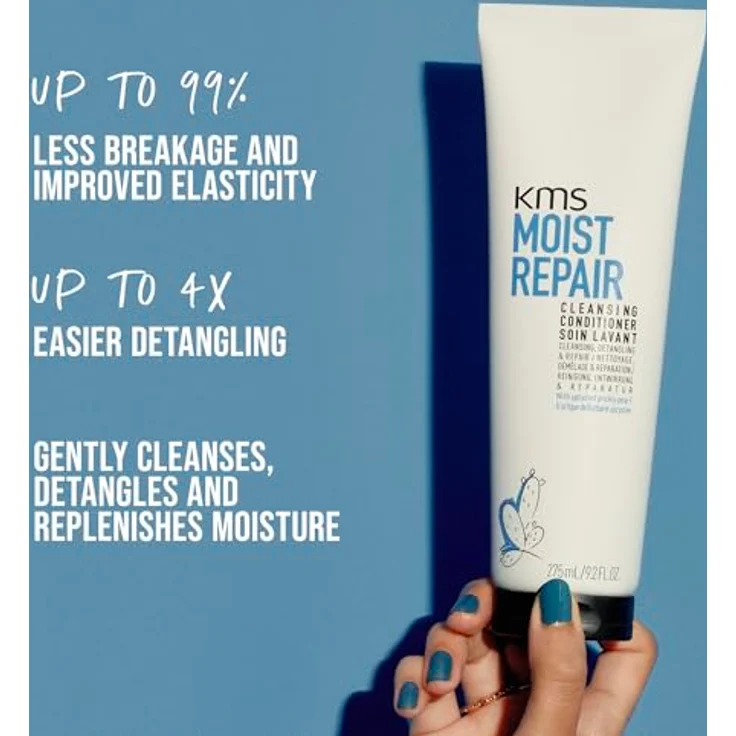 KMS MoistRepair Cleansing Conditioner - 275 ml, Professionell – Bild 3