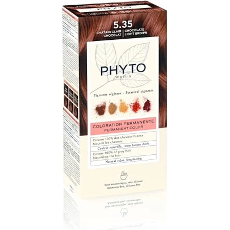 Phyto Haarcoloration Phytocolor Permanent Color 5.35 Chocolate Light 1 Stück – Bild 2