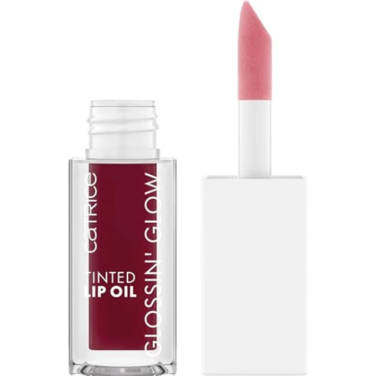 Catrice Glossin' Glow Tinted Lip Oil, Lipgloss, Nr. 070, Rot, pflegend, mit Ölen, vegan, 4ml – Bild 1