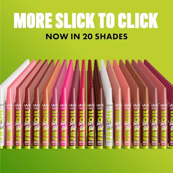 NYX Professional Makeup Fat Oil Slick Click Lippenstift, 2 g, Farbe DOUBLE TAP, mit Avocado- und Himbeersamenöl, 12 Stunden Feuchtigkeit – Bild 7