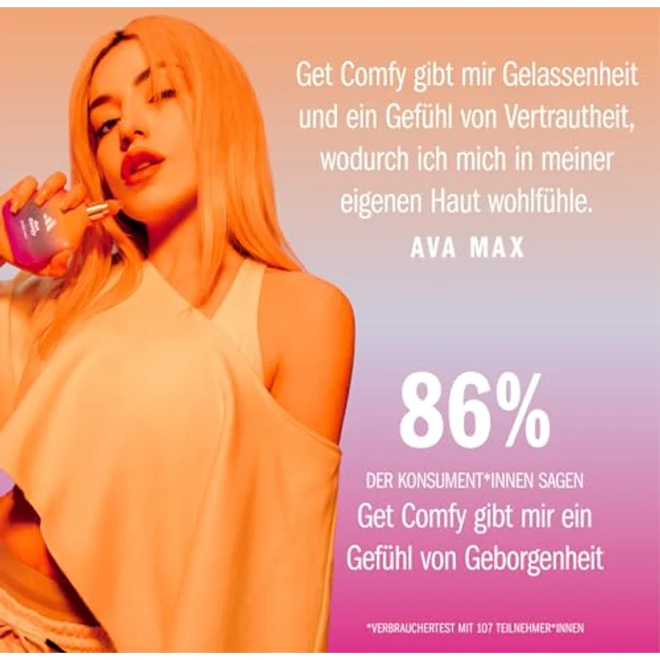 adidas Vibes Get Comfy Eau de Parfum, entspannender, beruhigender Unisex-Duft mit wärmenden Noten und natürlichen ätherischen Ölen, 100ml – Bild 4