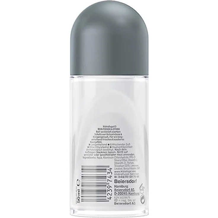 HIDROFUGAL Frisch & Stark Deodorant Roll-On 50 ml – Bild 5