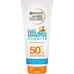 Garnier Kids Sonnenmilch LSF 50+, Sonnencreme Kinder mit sehr hohem Sonnenschutz, Sensitive expert+, Ambre Solaire, 200 ml