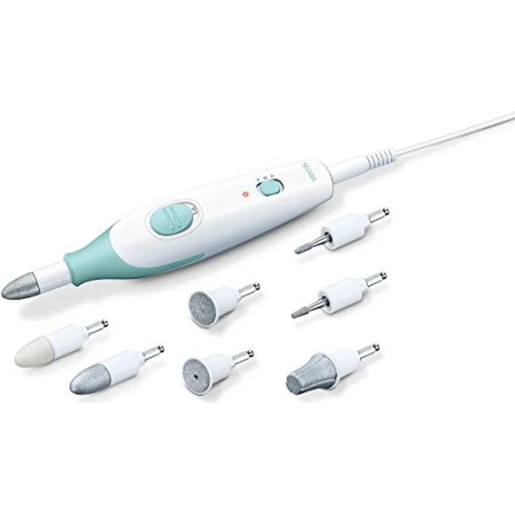 Sanitas SMA 36 Maniküre-Pediküre Set, für gepflegte Hände und Füße, 7 hochwertige Aufsätze – Bild 5