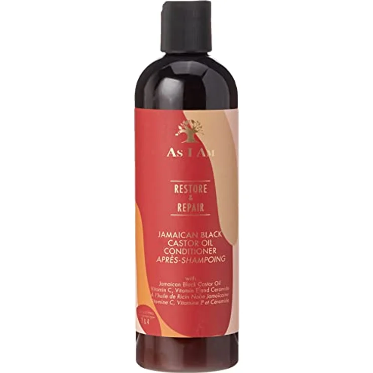 As I Am Jamaican Black Castor Oil Conditioner, 355 ml, für Restore & Repair Haarpflege – Bild 1