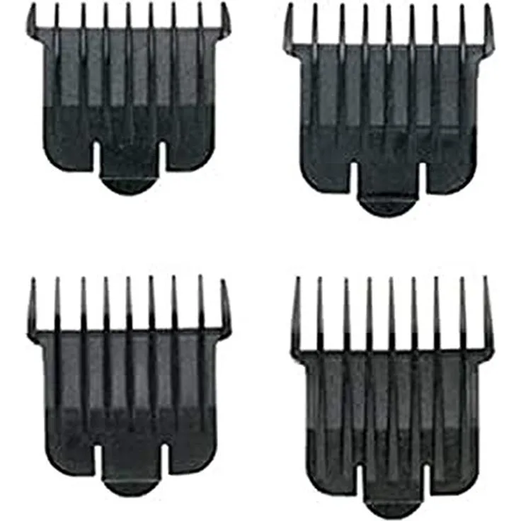 Andis Kammset für T-Outliner/Superliner, 4-teiliges Set mit 1,5 / 3 / 6 / 9 mm Kämmen