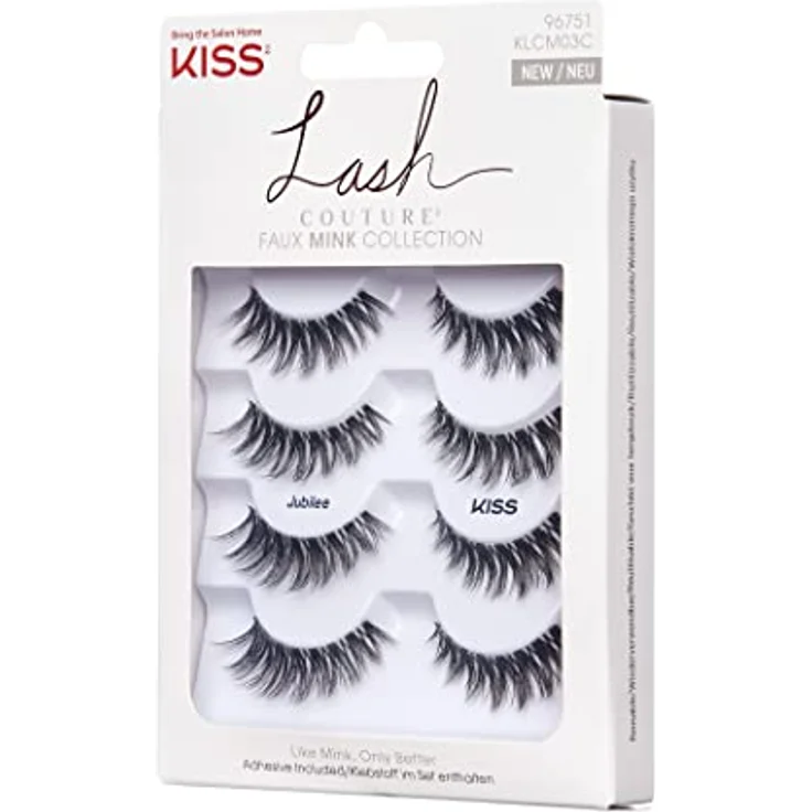 KISS Lash Couture Multi Pack Künstliche Wimpern Jubilee – Bild 9