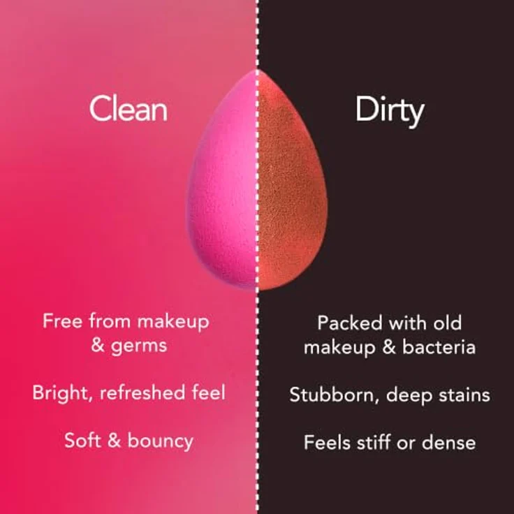 beautyblender® Tool Scrub Charcoal, fester Reiniger für Make-up Schwämme und Pinsel, 150 g, desinfizierend und lebensdauerverlängernd – Bild 6