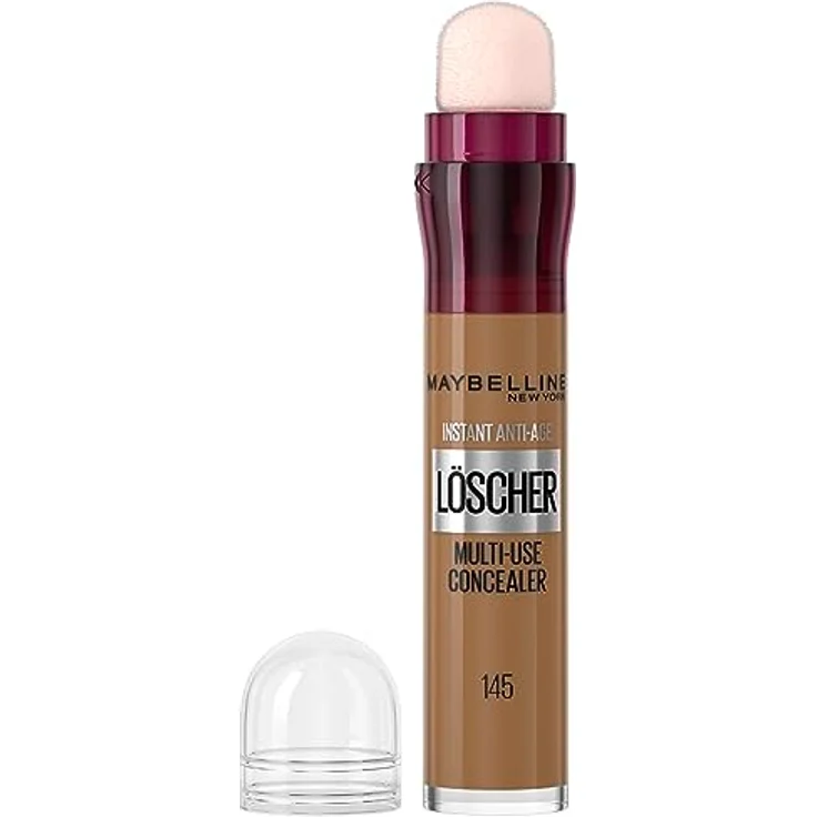 MAYBELLINE New York Abdeckstift, Instant Anti-Age Effekt Concealer, Löscher mit Mikro-Lösch-Applikator, Nr. 145 Warm Olive, 6,8 ml – Bild 2