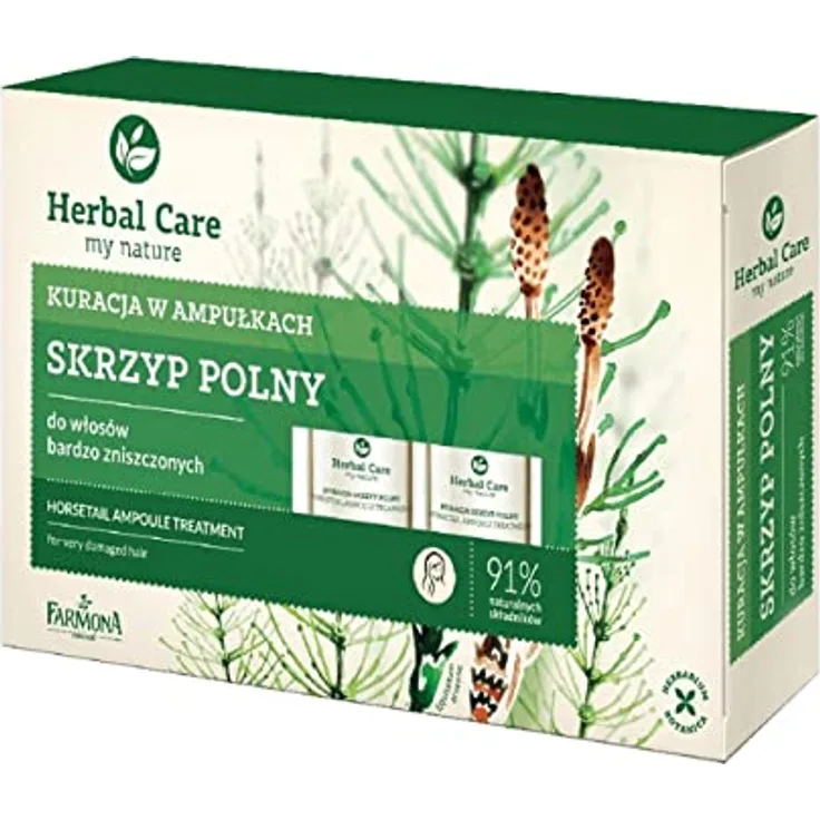 Farmona - Herbal Care - Horsetail Ampoule treatment for very demaged hair - 5x5 ml