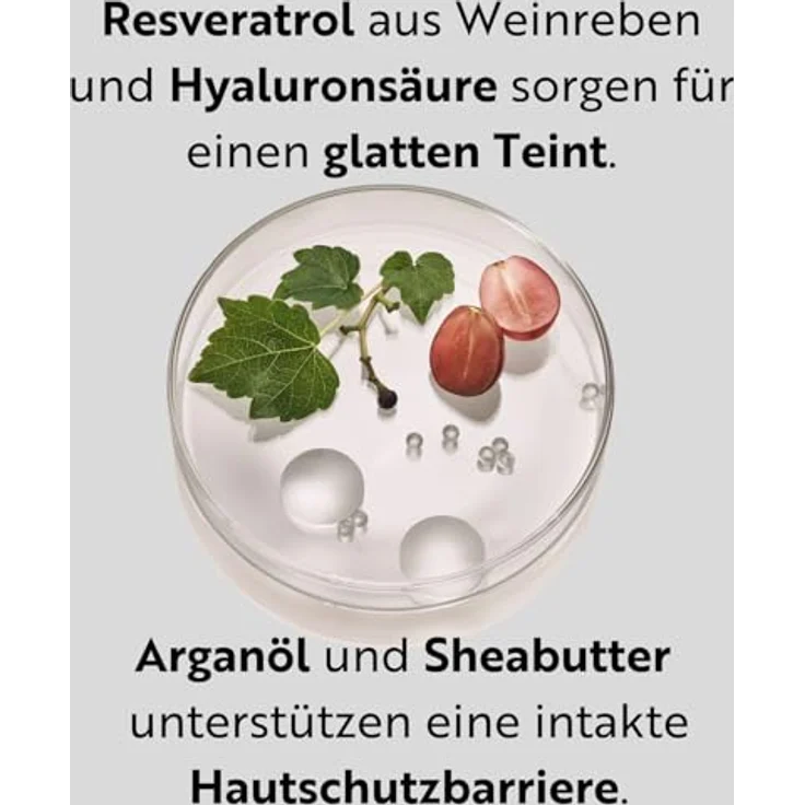 M. Asam Resveratrol Premium NT50 Lifting Crème (50ml) - Anti Aging Crème mit Resveratrol für glatte & sichtbar geliftete Haut - Hyaluron Creme, Gesichtspflege für jeden Hauttyp – Bild 3