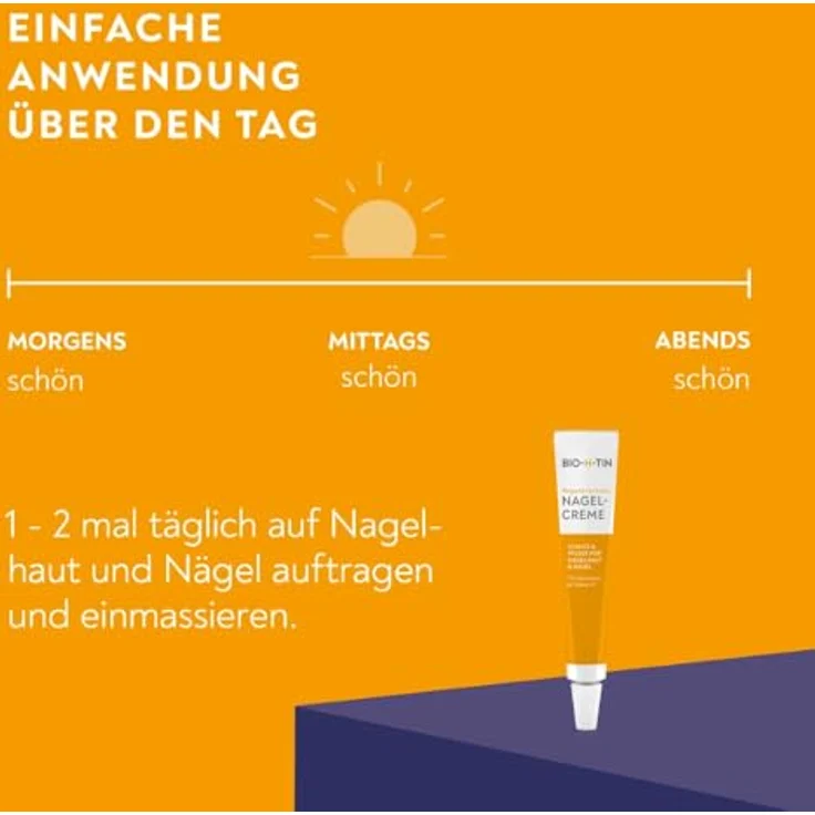 Bio-H-Tin BIO-H-TIN Nagelcreme Plus Nagelpflege 8 ml – Bild 5