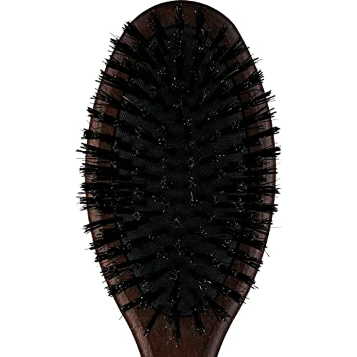 Regincós Cork Grip Care 10429 Oval Combo Bürste, Holz mit Korkgriff und Wildschweinborsten – Bild 2