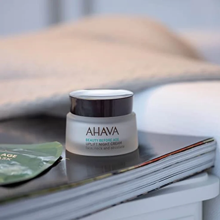 Ahava Uplift Night Cream 50 ml Nachtcreme, Anti-Aging – Bild 5