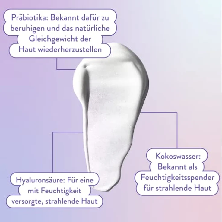 Biore Hydrate und Glow - Gesichts-Serum - 29 ml - Trockene, empfindliche, dehydrierte Haut - Mit Kokoswasser, Präbiotika und Hyaluronsäure – Bild 5