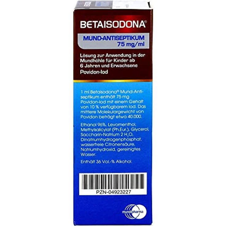 Hermes BETAISODONA Mund-Antiseptikum 100 ml, effektives Antiseptikum zur Mundhygiene – Bild 4