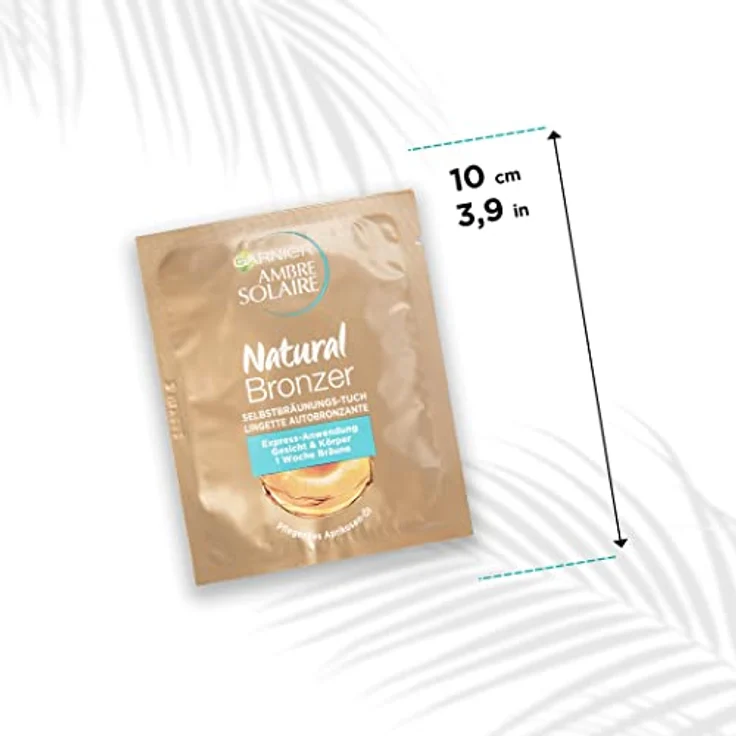 Garnier Ambre Solaire Natural Gesichts-Selbstbräunungstuch Selbstbräuner  – Bild 6