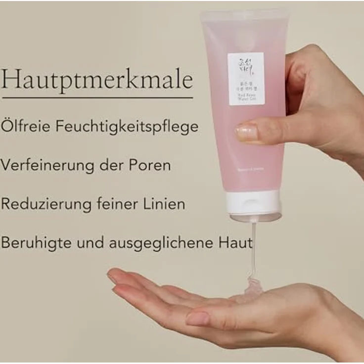 Beauty of Joseon Rote-Bohnen-Wassergel, Leichte Geltextur, 44% Haenam-Rotbohnenextrakt, 100 ml – Bild 4