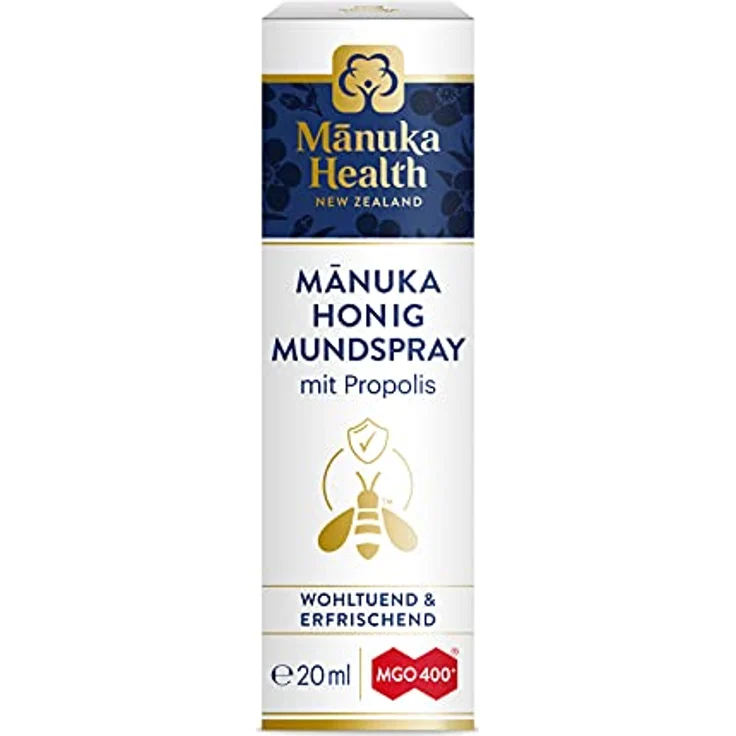 Hager Pharma Manuka HealthMGO 400+ Manuka & Propolis Mundspray 20 ml – Bild 4