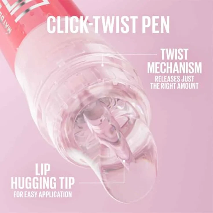 MAYBELLINE NEW YORK Lifter Gel Lippenöl, hochglänzender Lipgloss für Damen, Farbton 004 Sugar Spritz, 6.6 ml – Bild 7