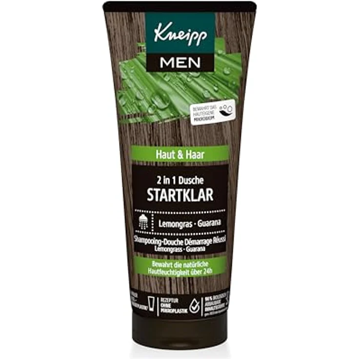 Kneipp Männersache Aroma-Pflegedusche Geschenkset, 400ml mit Guarana-Extrakt und würzig-fruchtigem Duft – Bild 3
