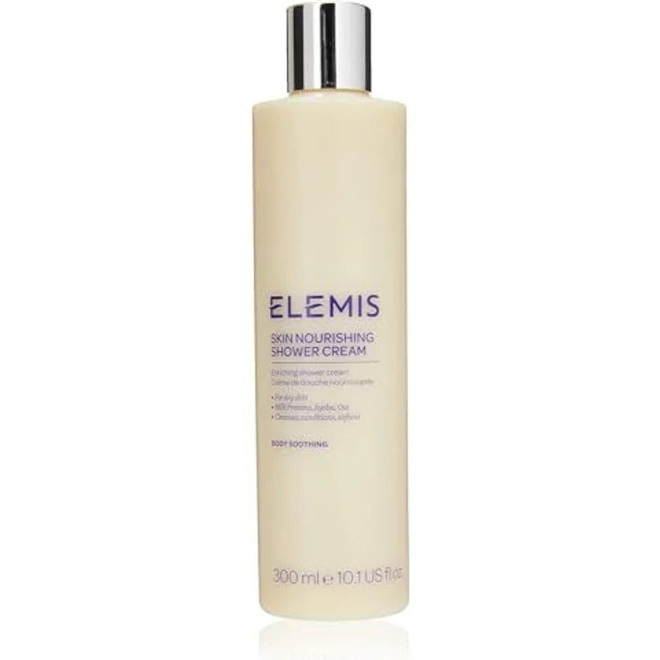 ELEMIS Dynamic Skin Nourishing Shower Cream 300 ml, ideal für sehr trockene Haut – Bild 1