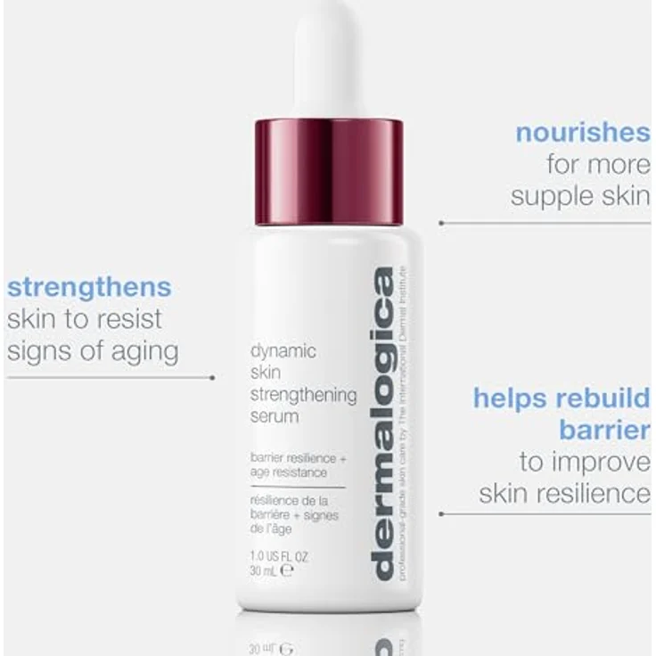 Dermalogica Dynamic Skin Strengthening Serum 30 ml, Gesichtsserum mit BioShield-Technologie und intensiv feuchtigkeitsspendenden Wirkstoffen – Bild 6