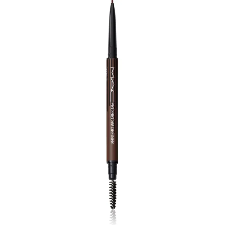 MAC Cosmetics Pro Brow Definer, wasserfester Augenbrauenstift in Brunette, 0,3 g mit präziser Anwendung und Pinsel
