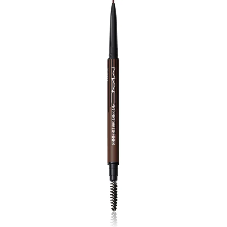 MAC Cosmetics Pro Brow Definer, wasserfester Augenbrauenstift in Brunette, 0,3 g mit präziser Anwendung und Pinsel