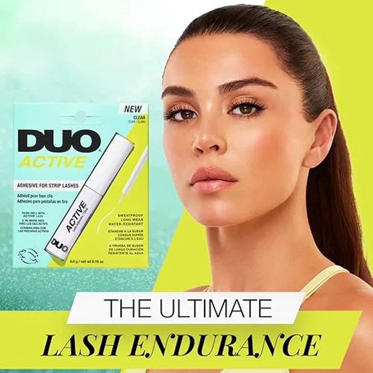 Ardell Duo Active Adhesive Clear, Wimpernkleber für künstliche Wimpern, 4.5 g, unsichtbare Haftung – Bild 3