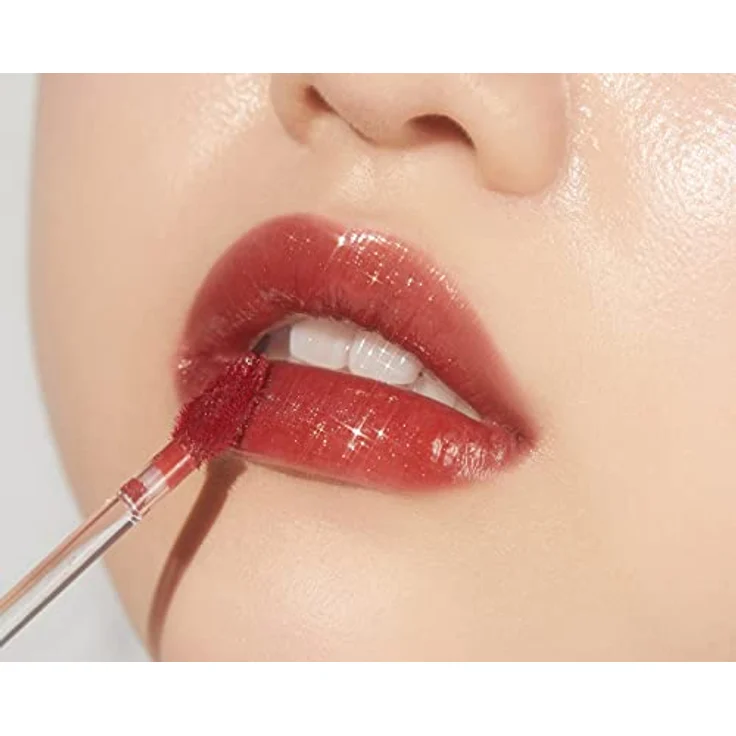 Unleashia Non-Sticky Dazzle Tint, langlebiger Lipgloss für Damen, 7.6 g, Farbton NO.2 Sunbeam, feuchtigkeitsspendend und glänzend – Bild 2