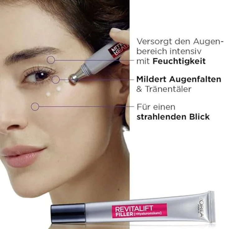 L'Oréal Paris Revitalift Filler Auge Augencreme 15 ml – Bild 2