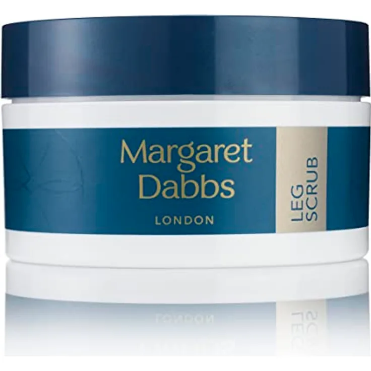 Margaret Dabbs Toning Leg Scrub Gentle Sugar Scrub 200g - Stimulates Circulation, Reduces Swelling, Moisturizes with Argan Oil - Suitable for Sensitive Skin