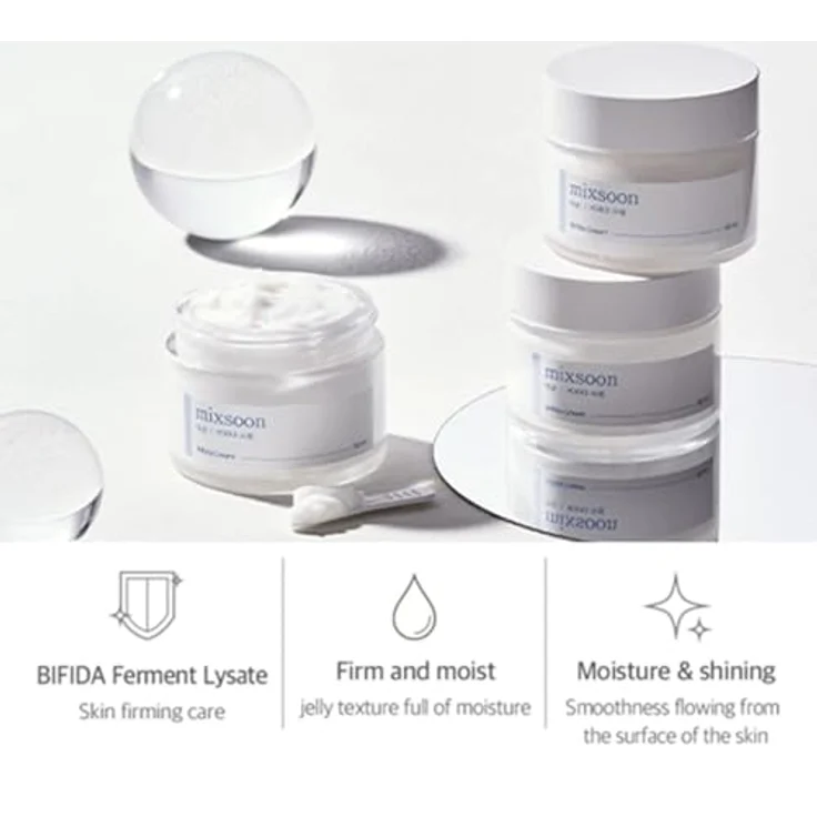 mixsoon Bifida festigende feuchtigkeitsspendende Creme mit Probiotika, 60 ml, regeneriert und vitalisiert, für alle Hauttypen – Bild 3