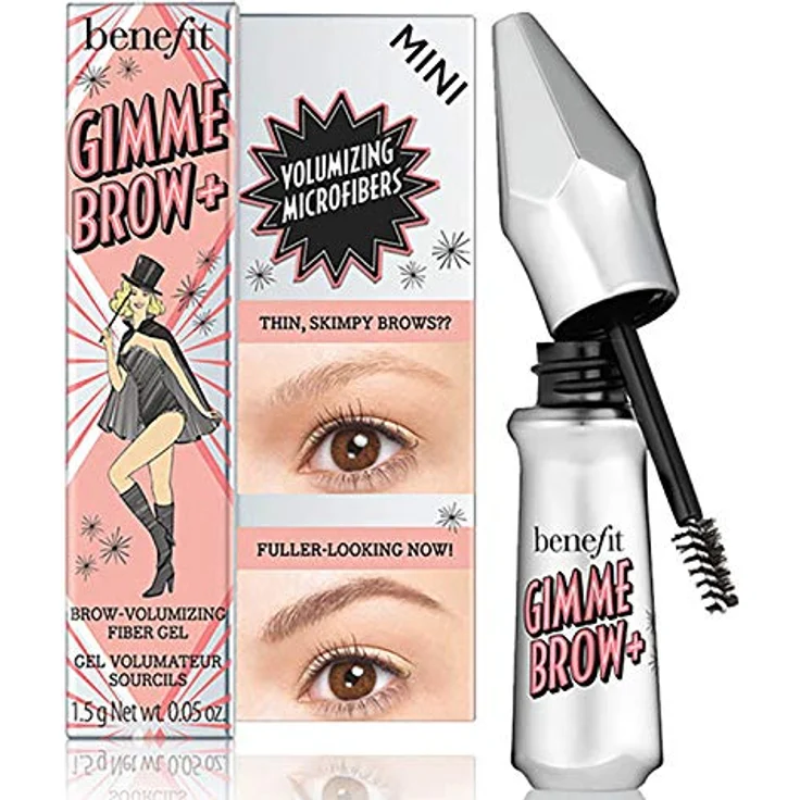 Benefit Augen Augenbrauen Augenbrauengel Gimme Brow+ Mini Nr. 02 Light 1,50 g – Bild 2
