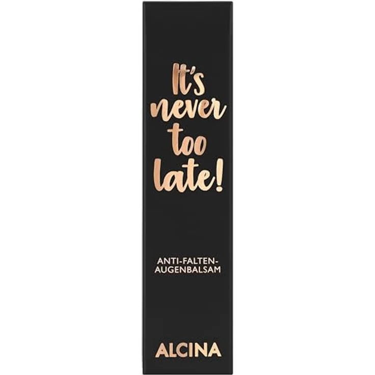 Alcina It’s never too late Anti-Falten-Augenbalsam - Intensiv feuchtigkeitsspendende Augencreme, 15 ml - Mildert Falten und pflegt nachhaltig – Bild 3