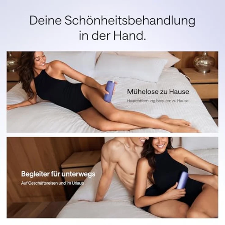 Ulike Air 3 Sapphire Ice Cooling, IPL-Haarentfernungsgerät in elegantem Violett für schmerzfreie Anwendung – Bild 6