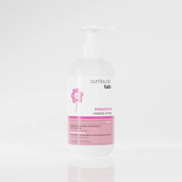 Cumlaude Lab Pediatrics, Seifenfreie Intimwaschlösung für Kinder, Hypoallergen, Farb- & Parabenfrei, Dermatologisch und Pädiatrisch Getestet, 250 ml – Bild 2
