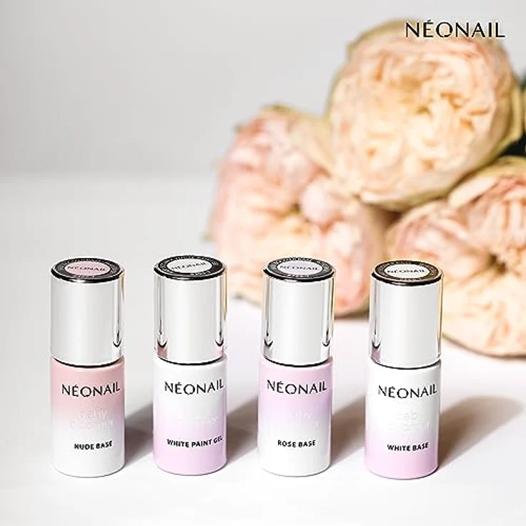 NEONAIL Base Coat Baby Boomer Rose, Nagellack für Damen 7,2 ml, halbtransparente Deckkraft, perfekte Basis für French- und Babyboomer-Maniküre – Bild 3