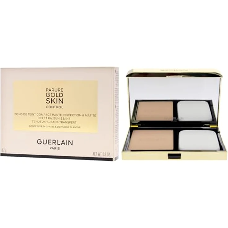 GUERLAIN PARURE GOLD compact makeup foundation 10 gr, SKIN_FOUNDATION_CONCEALER, 2N – Bild 4