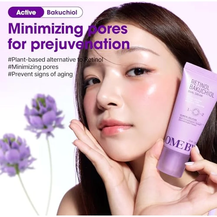 Some By Mi Retinol Bakuchiol Dual Cream, Gesichtscreme mit Porenverfeinerung und Faltenreduktion, 50 ml – Bild 6