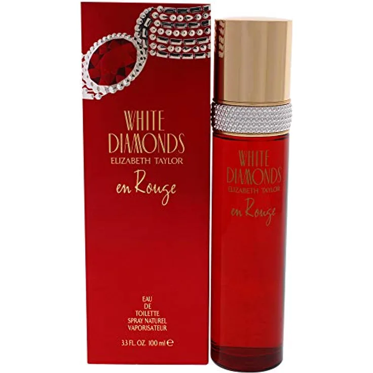Elizabeth Taylor White Diamonds En Rouge Eau de Toilette, 100 ml